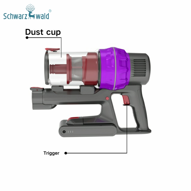 コマーシャル用のコードレスペット掃除機 