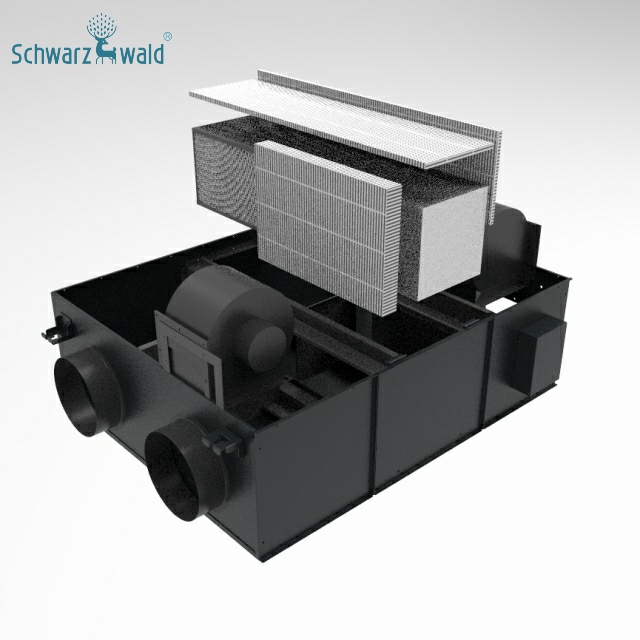 熱回収内部リサイクルファミリ換気システム