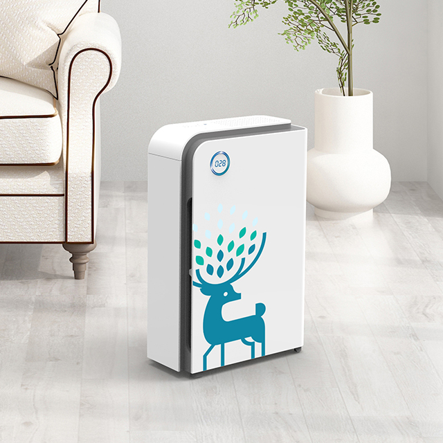 Big Smart Home UV HEPA Air Purifier