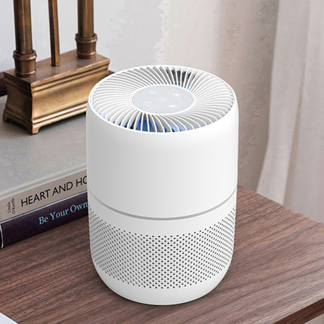 タイミング機能自動モード付きのパーソナルエア浄化器